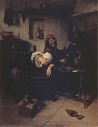 Jan Steen The Idlers oil on canvas